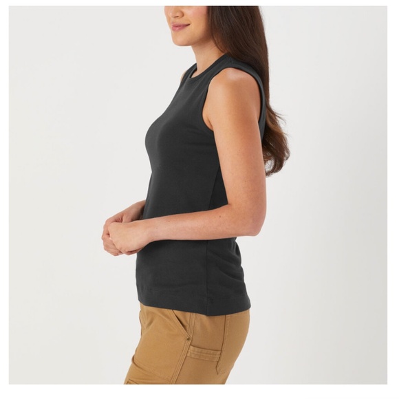 DULUTH TRADING COMPANY Longtail T Tank Top Black Longtail Tank Top Size XL - Picture 2 of 9